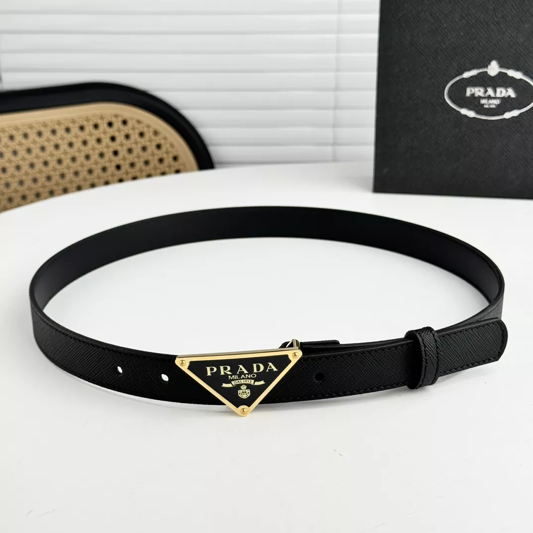 Fashionable 2111 Prada AAA Quality Belts In 2.5cm For Women