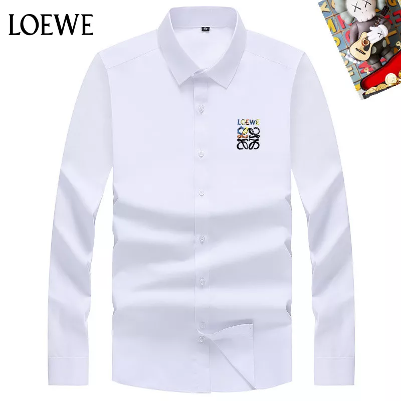 Fashionable 2481 LOEWE Shirts Long Sleeved For Men