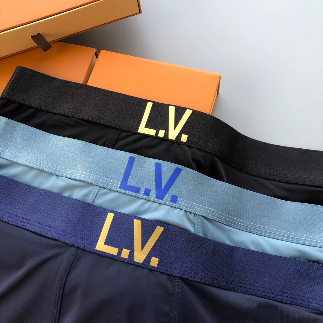 Fashionable 2559 Louis Vuitton LV Underwears For Men