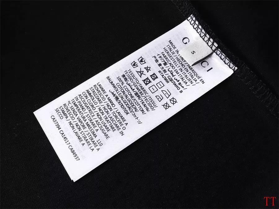 Fashionable 2661 Gucci T-Shirts Short Sleeved For Unisex
