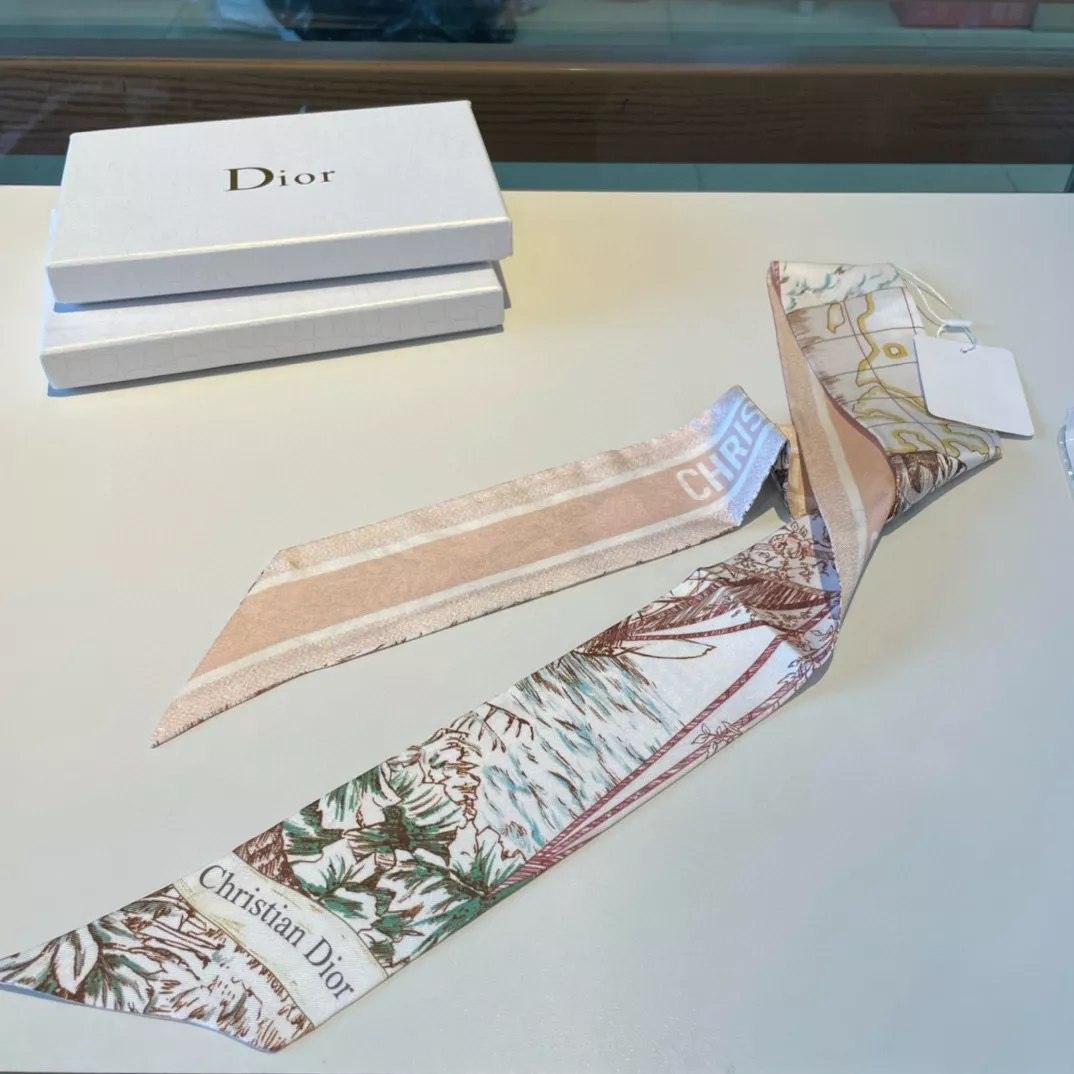 Fashionable 2760 Christian Dior Silk Scarf