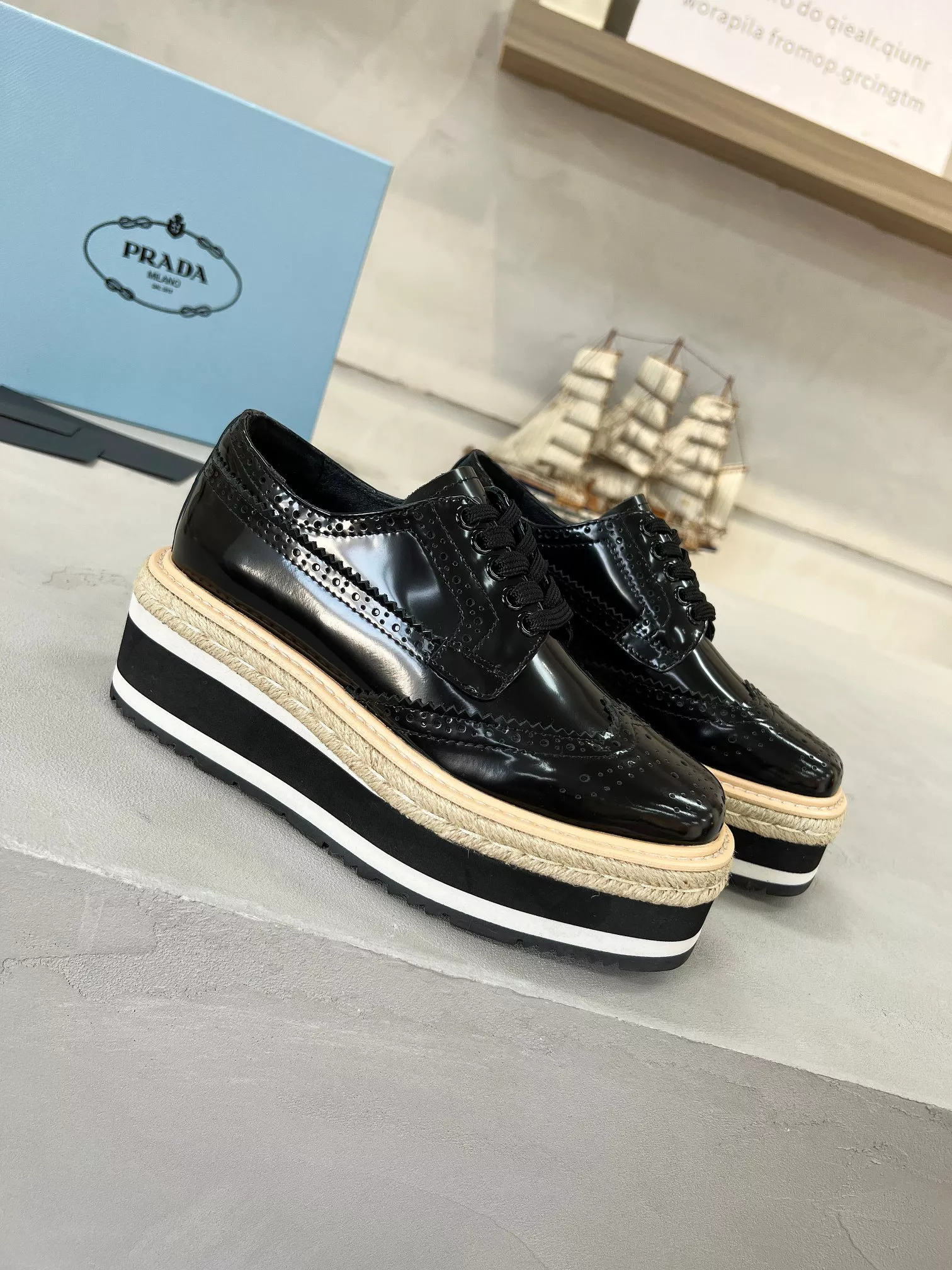 Fashionable 3461 Prada Casual Shoes For Women