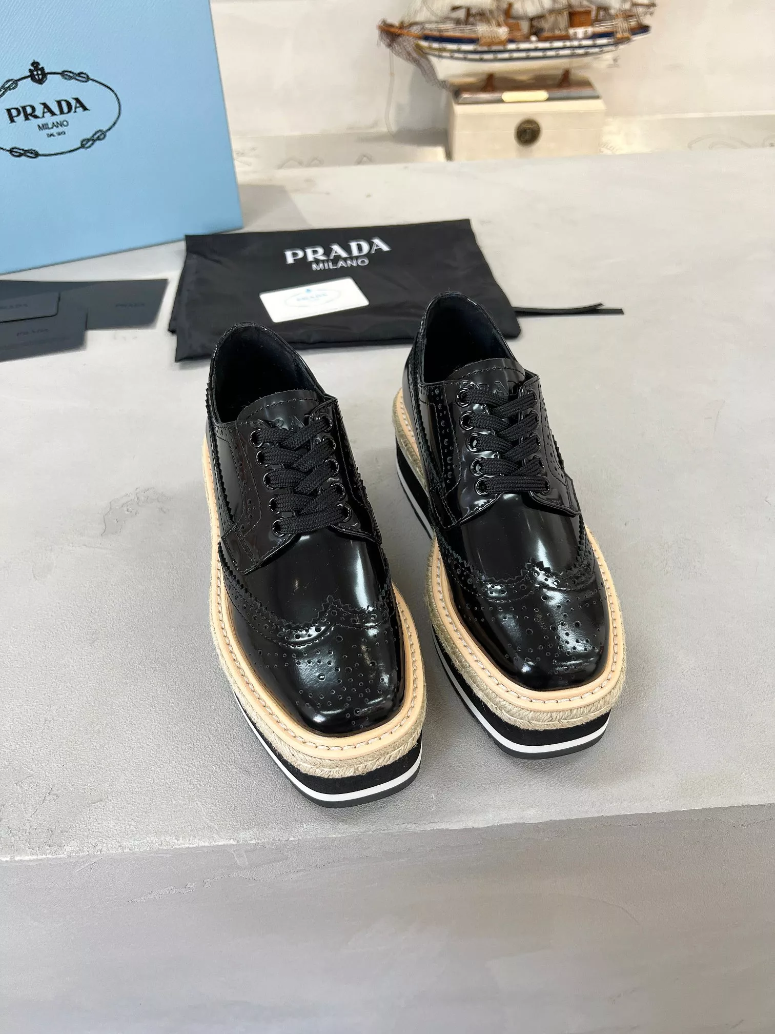 Fashionable 3461 Prada Casual Shoes For Women