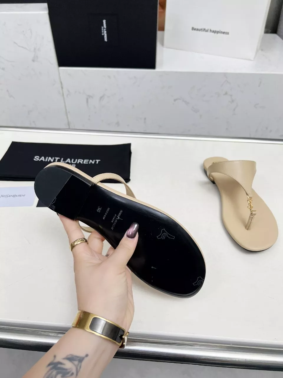 Fashionable 3692 Yves Saint Laurent YSL Slippers For Women