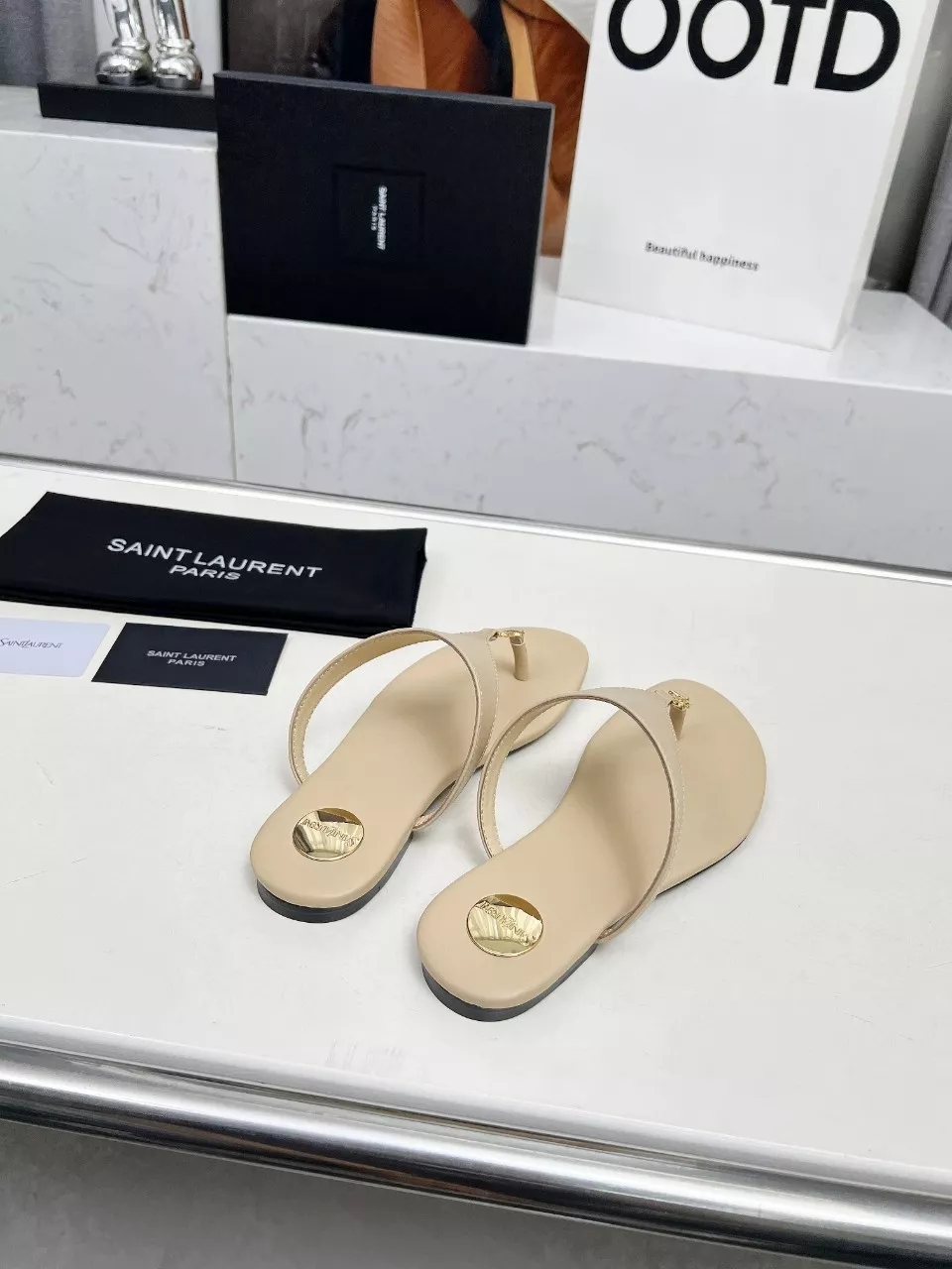 Fashionable 3692 Yves Saint Laurent YSL Slippers For Women