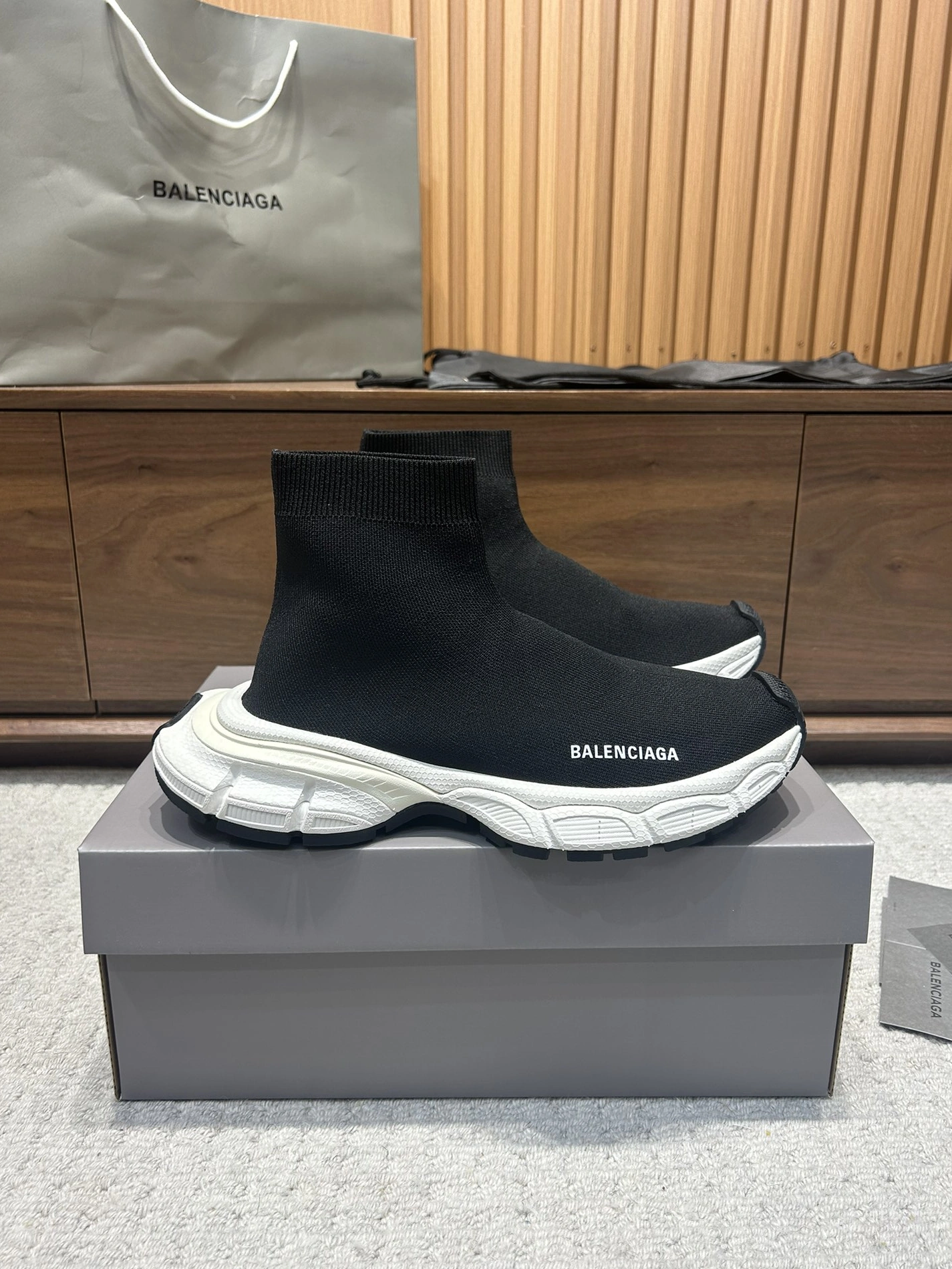 Fashionable 3825 Balenciaga Boots For Men