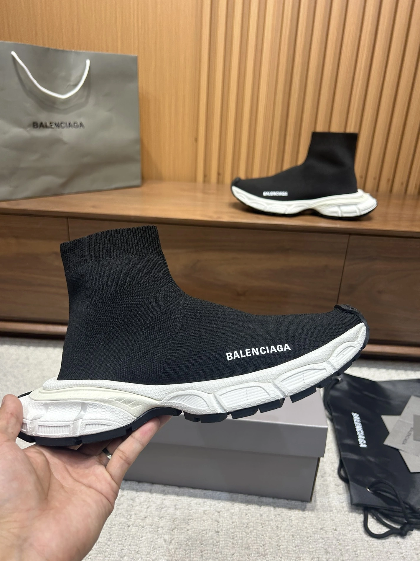Fashionable 3825 Balenciaga Boots For Men