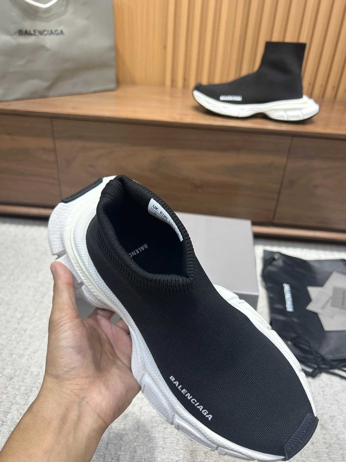 Fashionable 3825 Balenciaga Boots For Men