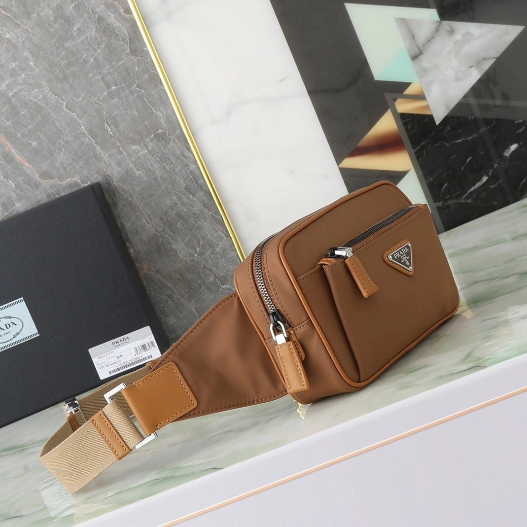 Fashionable 4304 Prada AAA Quality Belt Bags For Men