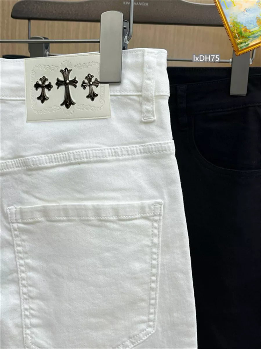 Fashionable 4373 Chrome Hearts Jeans For Men