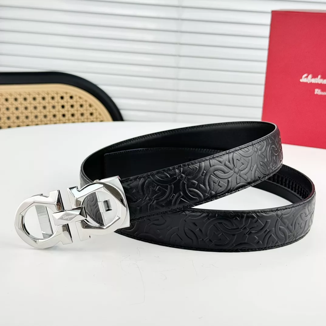 Fashionable 4477 Salvatore Ferragamo AAA Quality Belts In 3.5cm For Men