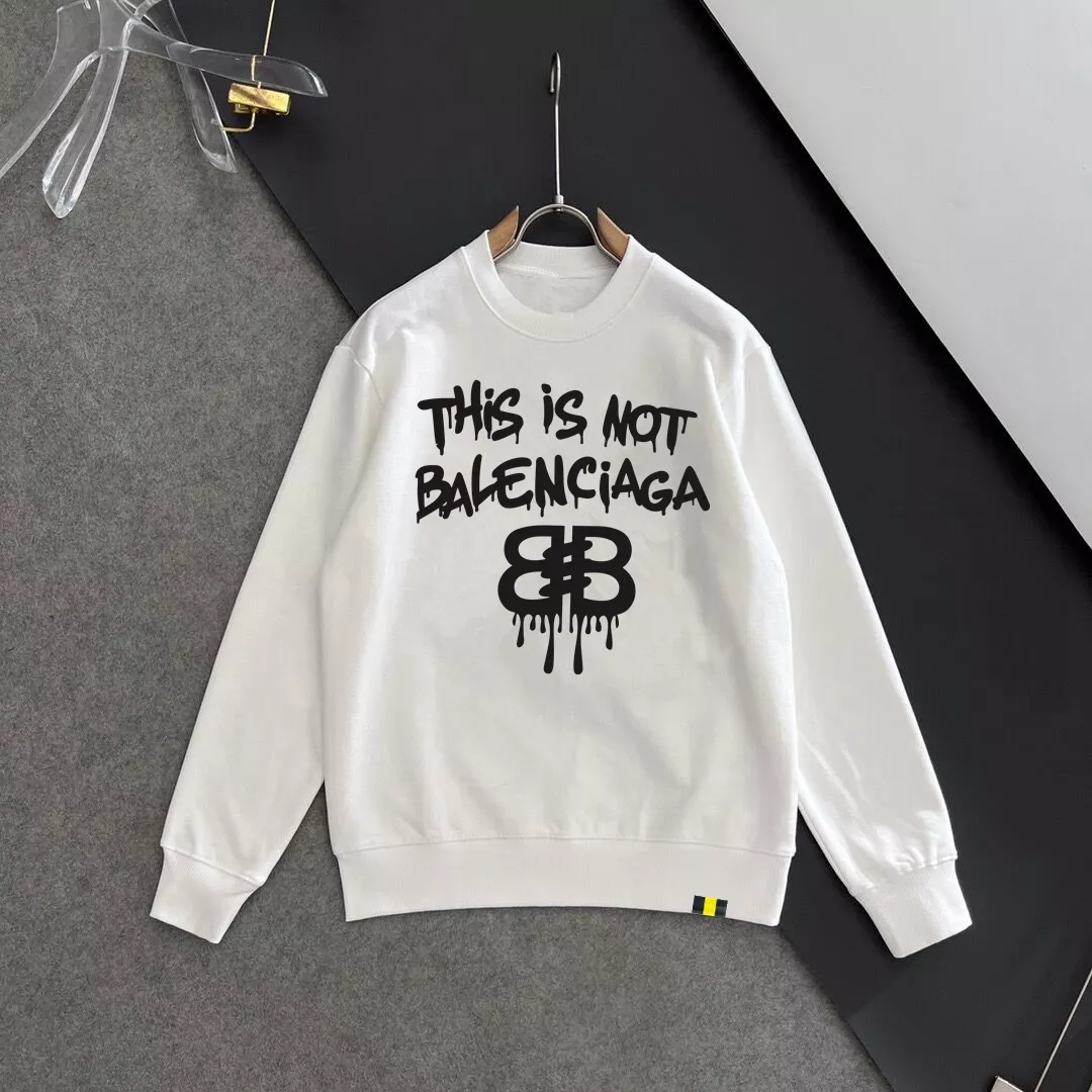 Fashionable 4868 Balenciaga Hoodies Long Sleeved For Men