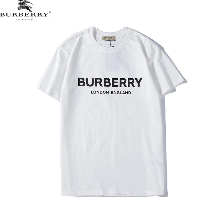 Fashionable 5095 Burberry T-Shirts Short Sleeved For Unisex