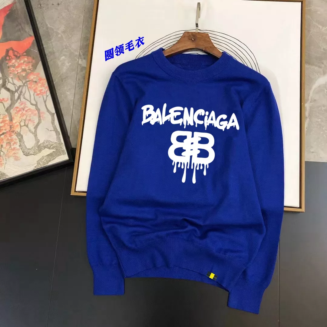 Fashionable 5511 Balenciaga Sweaters Long Sleeved For Men
