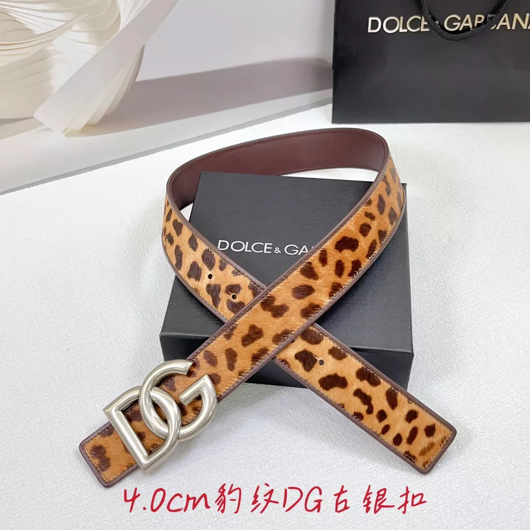 Fashionable 558 Dolce & Gabbana D&G AAA Quality Belts In 4.0cm For Unisex