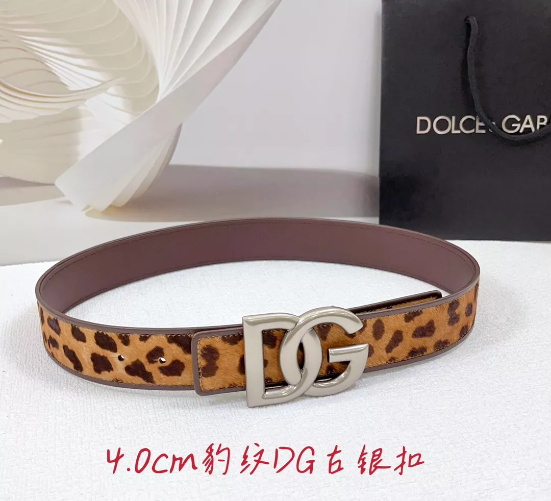 Fashionable 558 Dolce & Gabbana D&G AAA Quality Belts In 4.0cm For Unisex