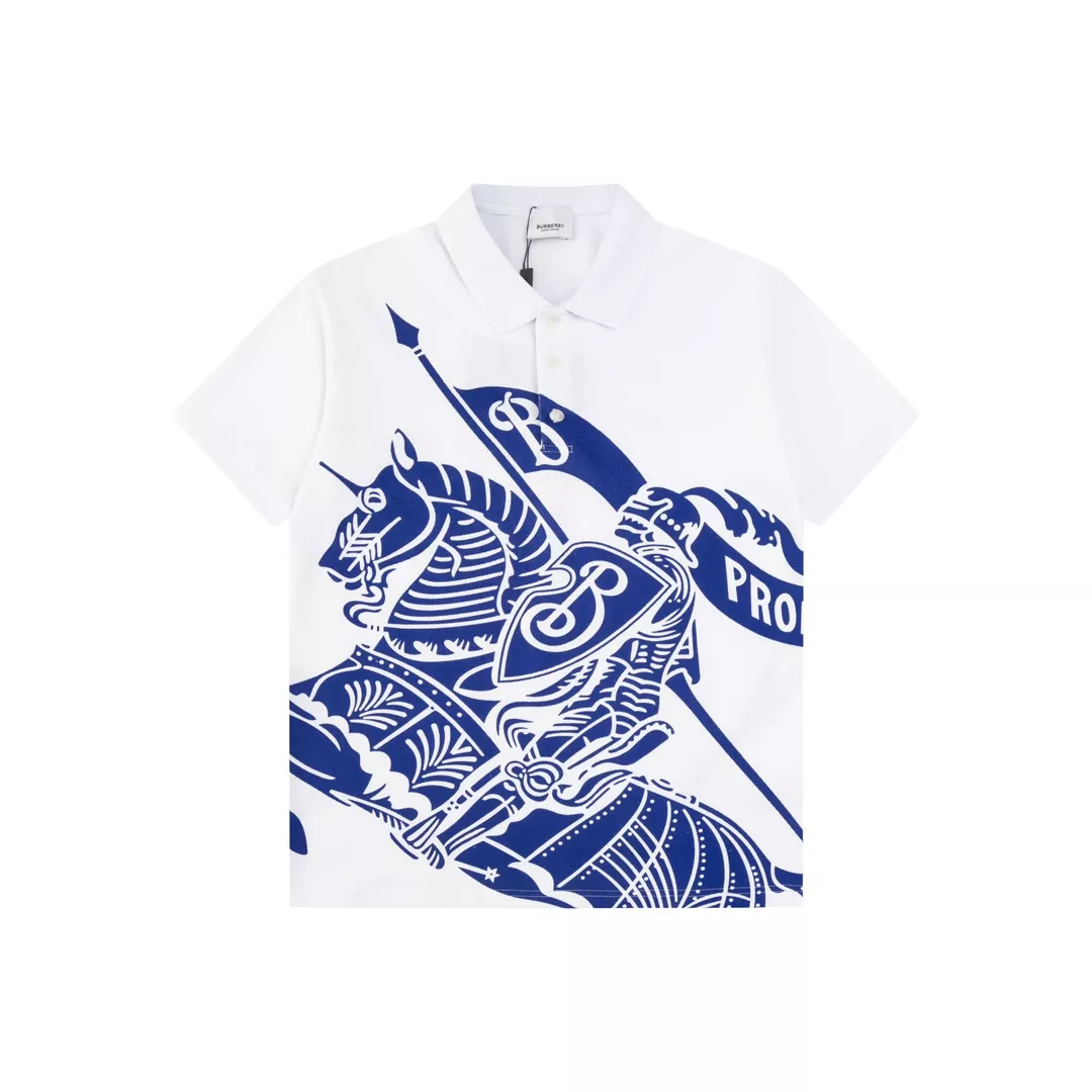 Fashionable 581 Burberry T-Shirts Short Sleeved For Men