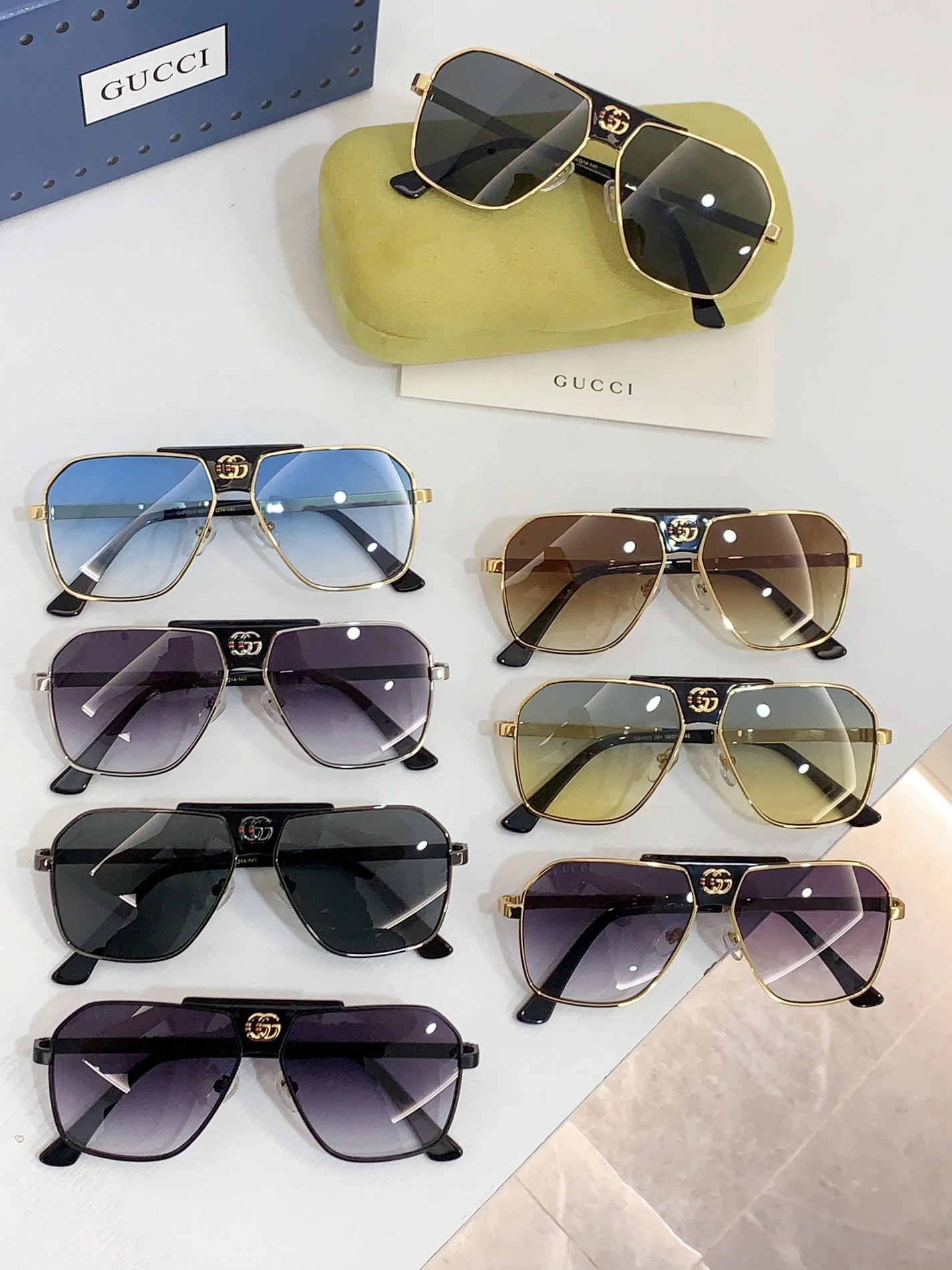 Fashionable 5842 Gucci AAA Quality Sunglasses