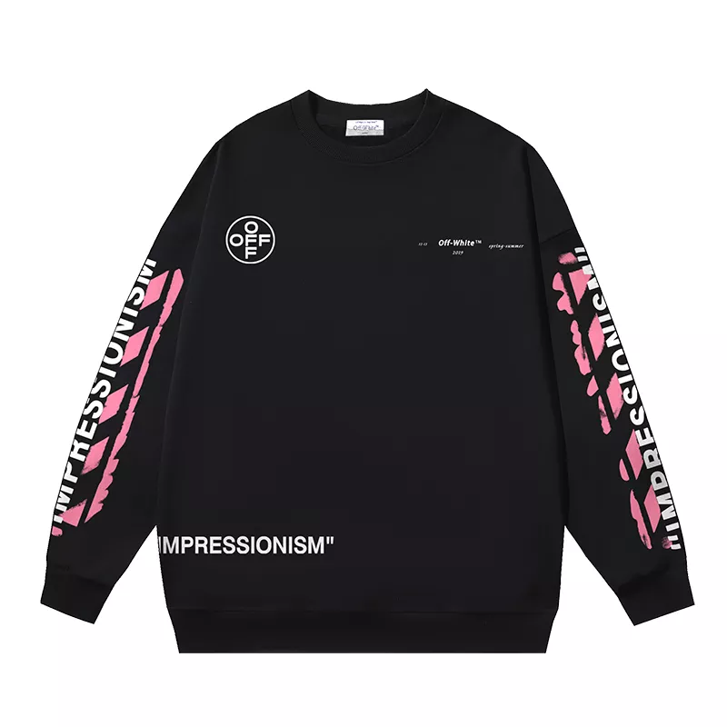 Fashionable 5993 Off-White Hoodies Long Sleeved For Unisex