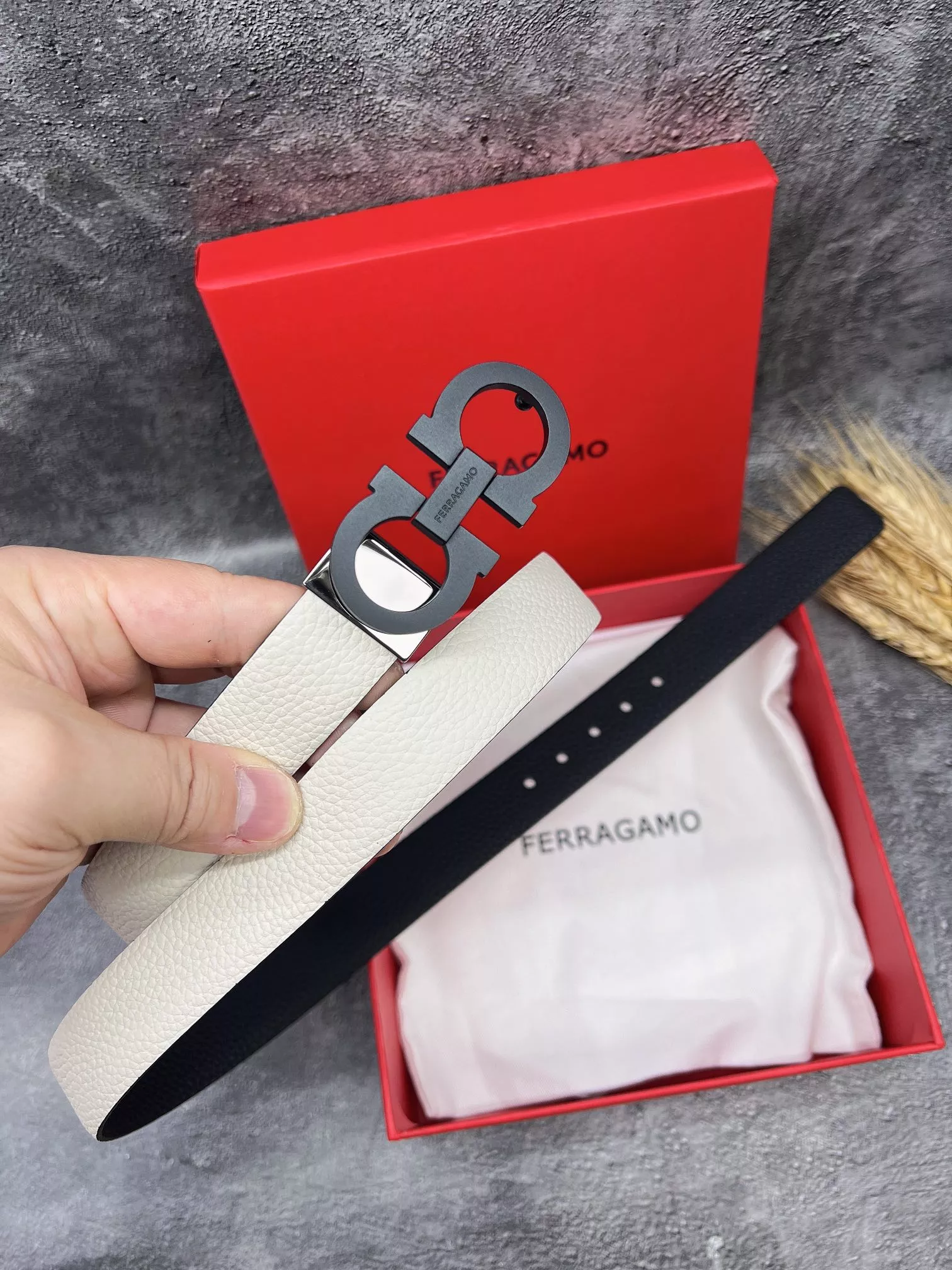 Fashionable 6286 Salvatore Ferragamo AAA Quality Belts In 2.5cm For Women