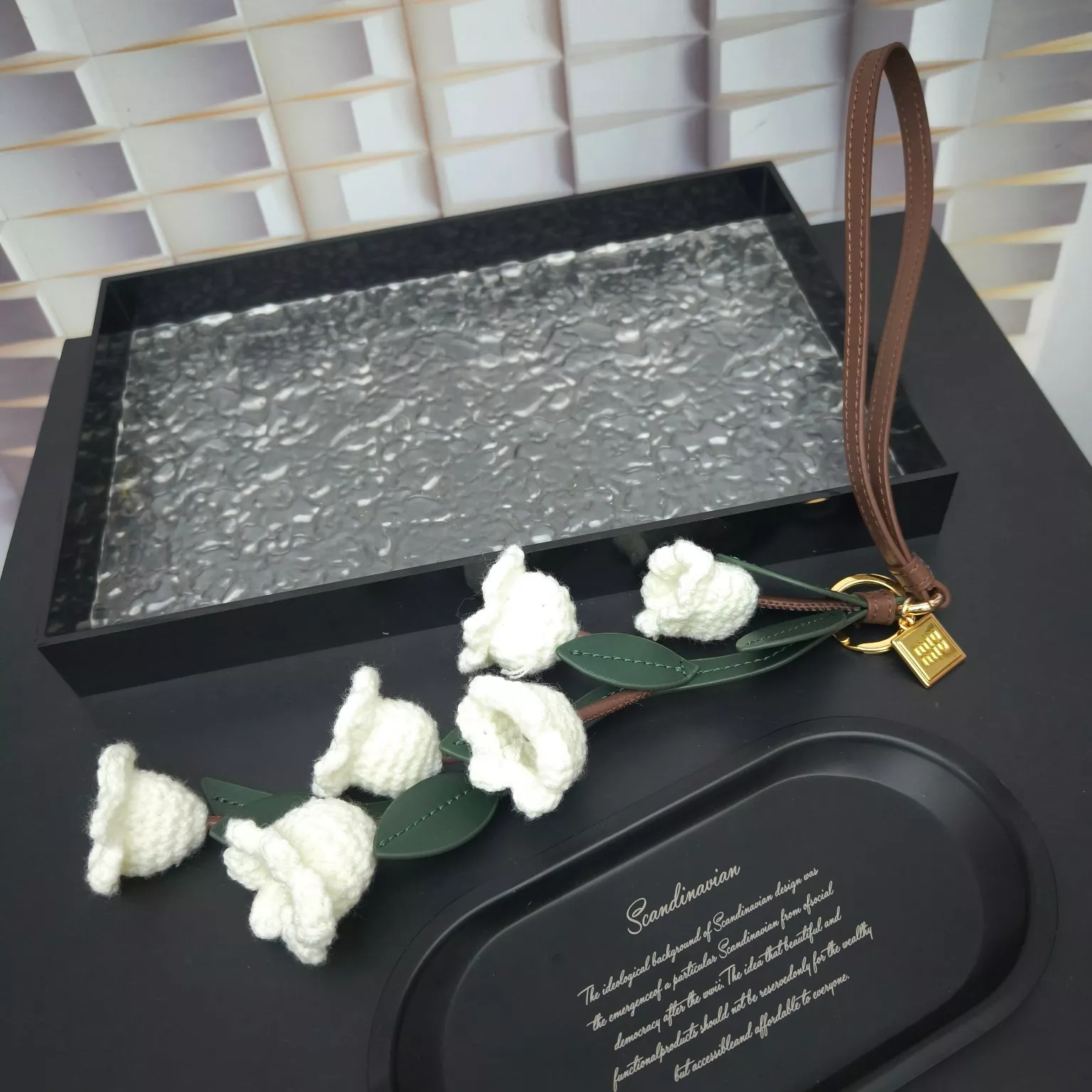 Fashionable 6495 MIU MIU Key Holder And Bag Buckle