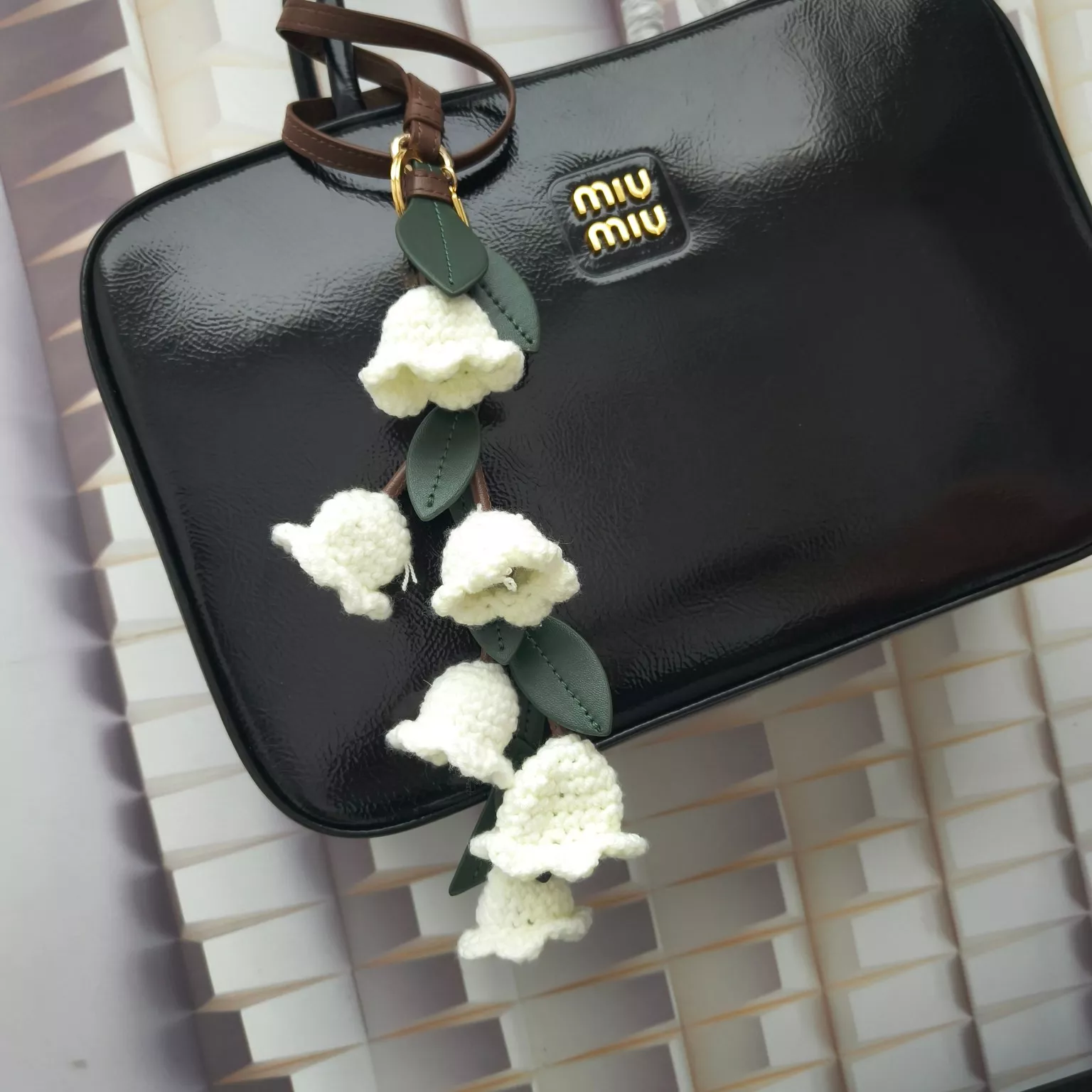Fashionable 6495 MIU MIU Key Holder And Bag Buckle
