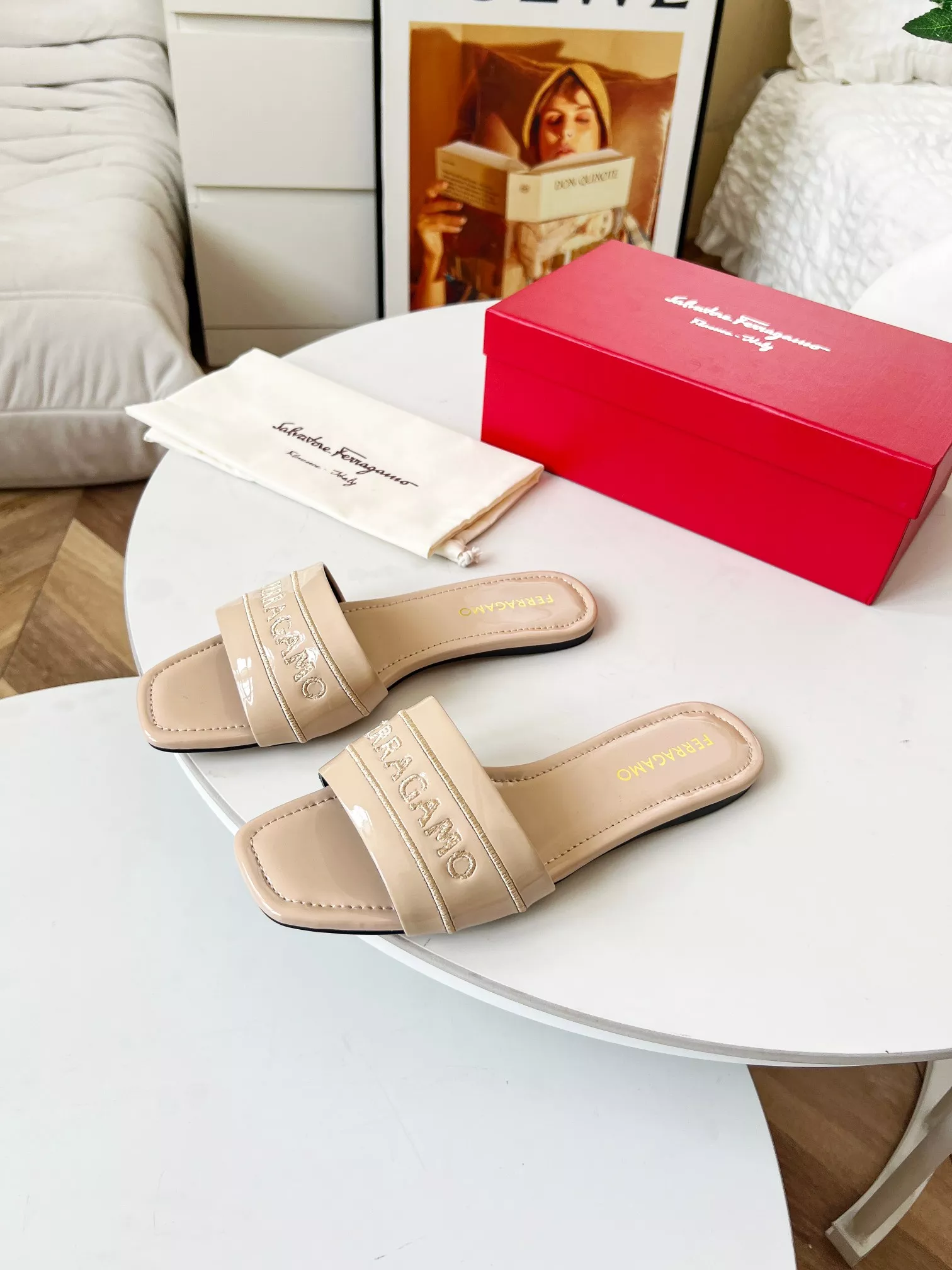 Fashionable 6729 Salvatore Ferragamo Slippers For Women