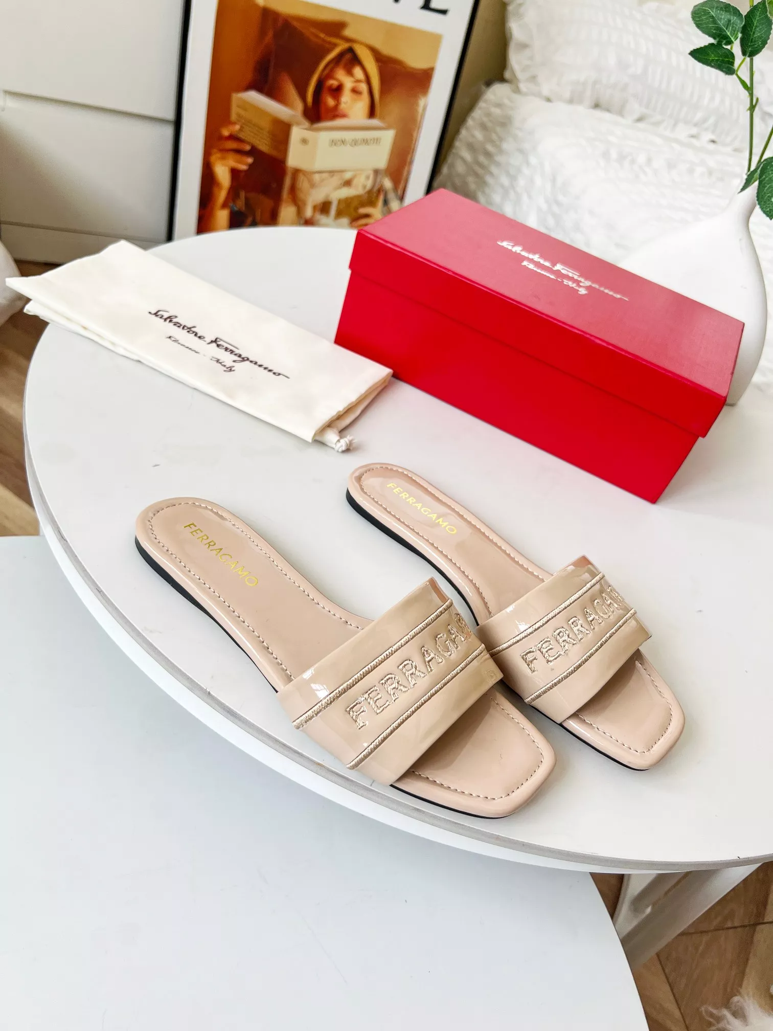 Fashionable 6729 Salvatore Ferragamo Slippers For Women