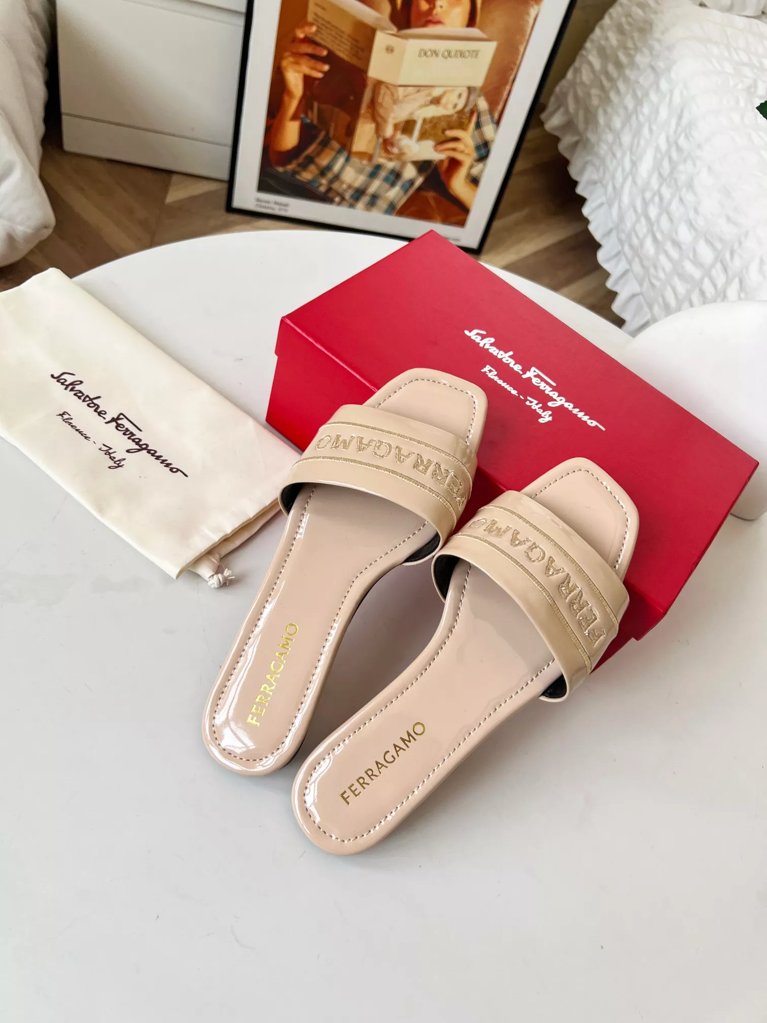 Fashionable 6729 Salvatore Ferragamo Slippers For Women