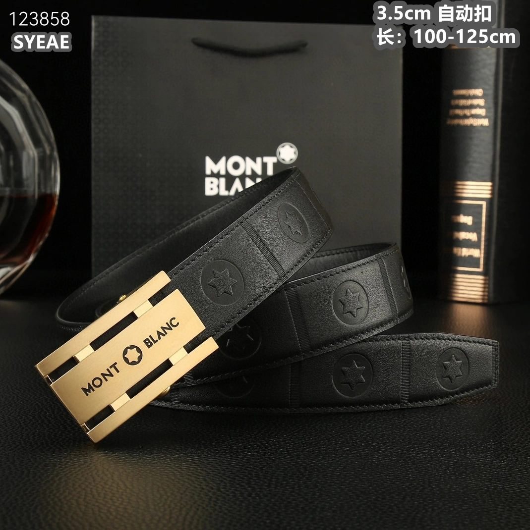 Fashionable 6762 Montblanc AAA Quality Belts For Men