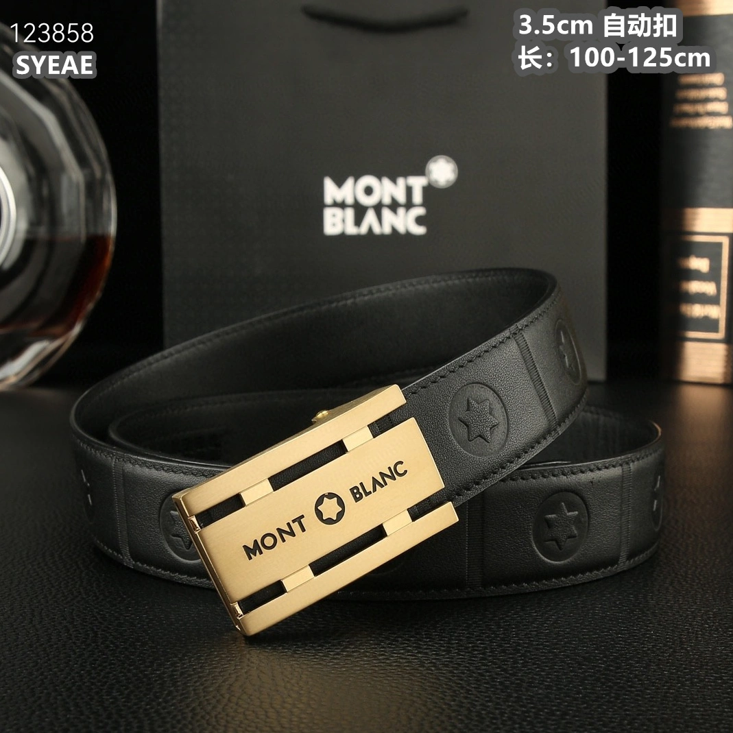 Fashionable 6762 Montblanc AAA Quality Belts For Men