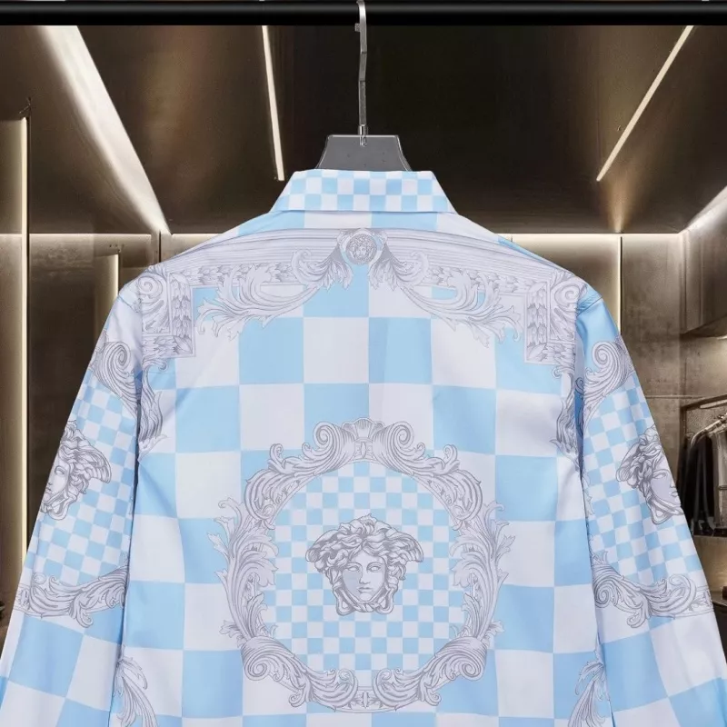 Fashionable 6795 Versace Shirts Long Sleeved For Unisex