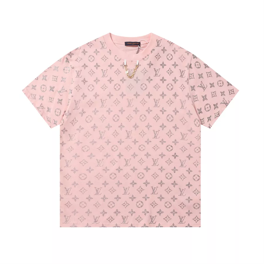 Fashionable 6960 Louis Vuitton LV T-Shirts Short Sleeved For Unisex
