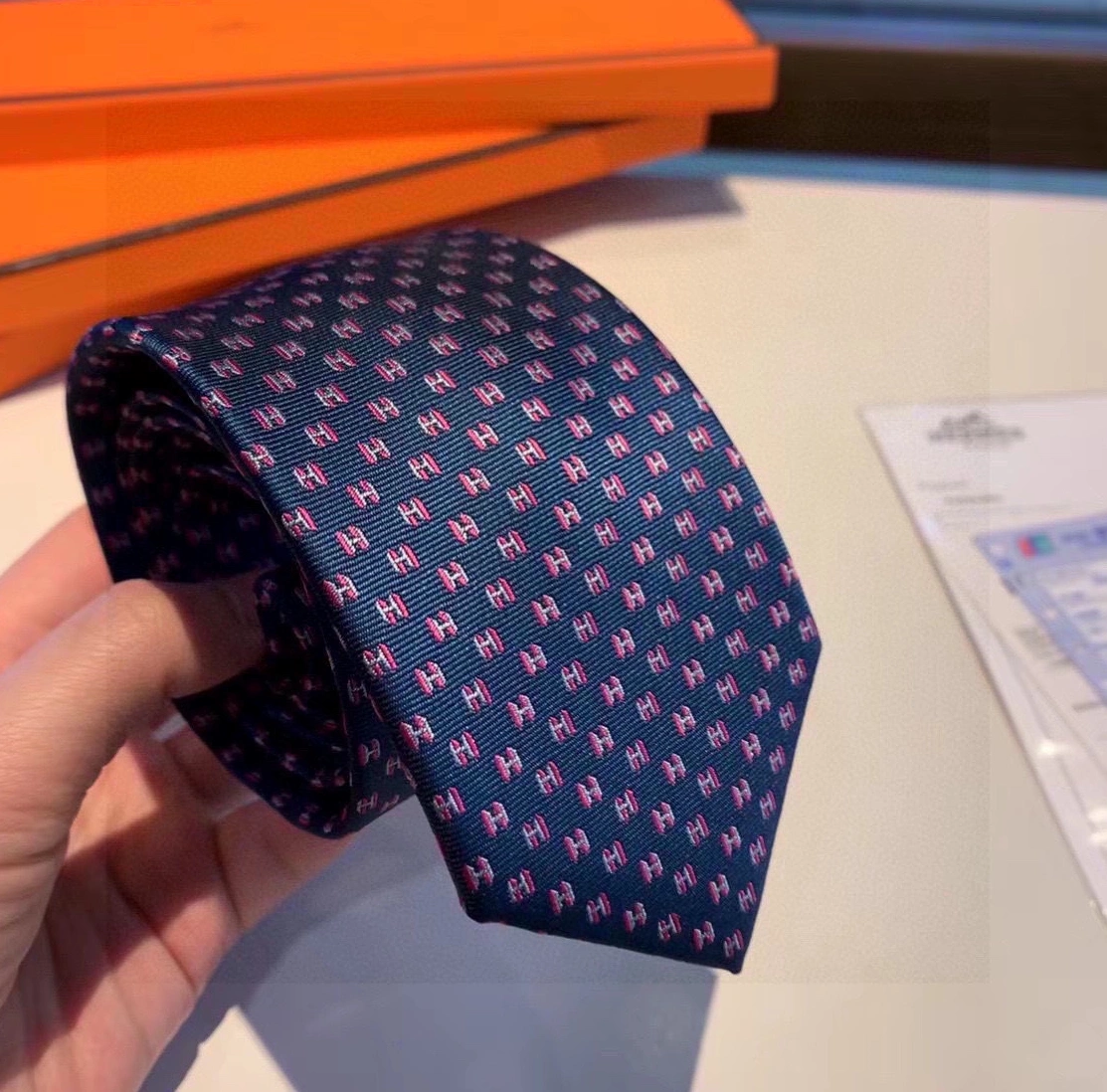Fashionable 6973 Hermes Necktie For Men