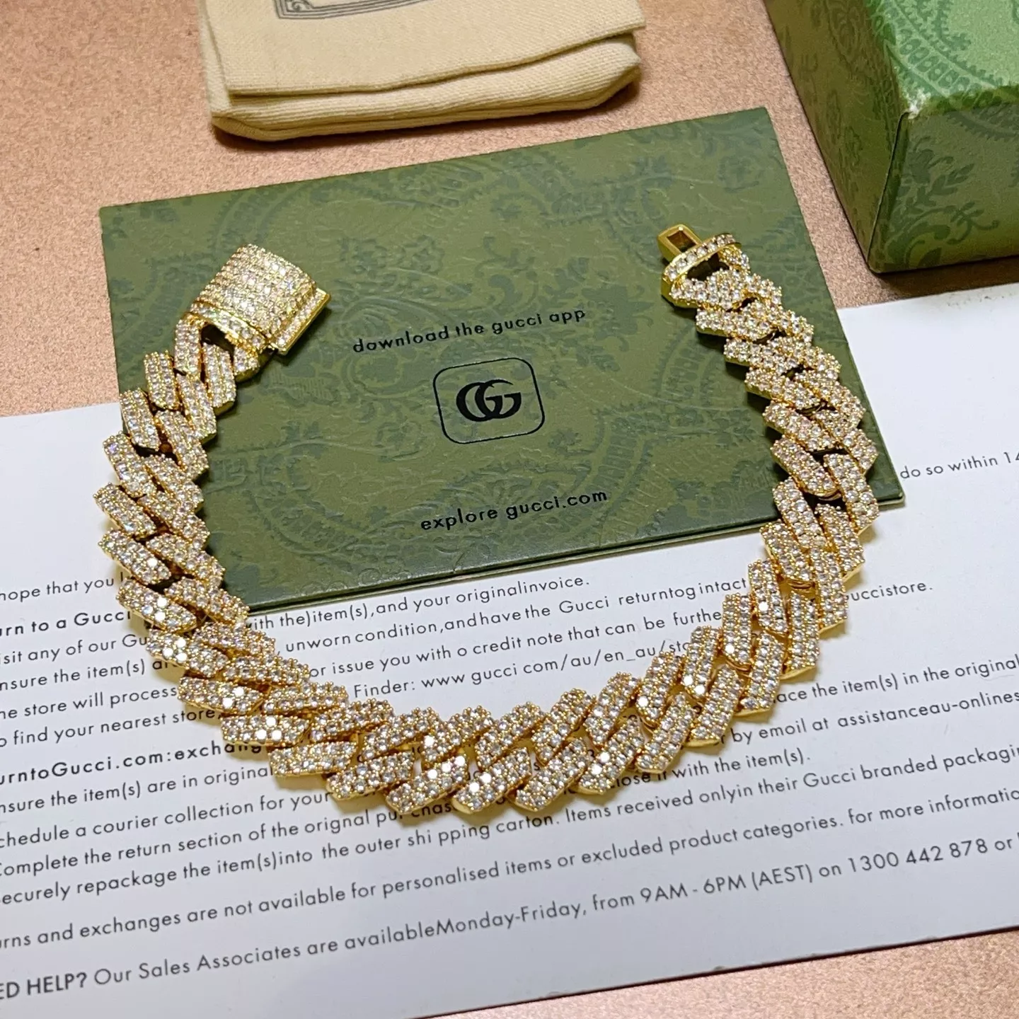 Fashionable 7135 Gucci Bracelets