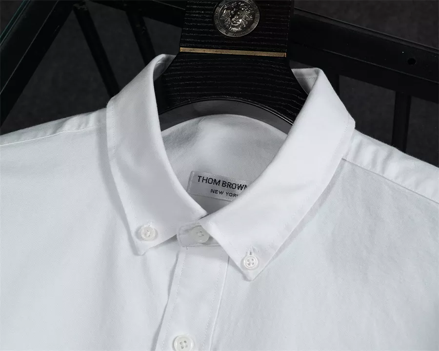 Fashionable 7259 Thom Browne TB Shirts Long Sleeved For Men
