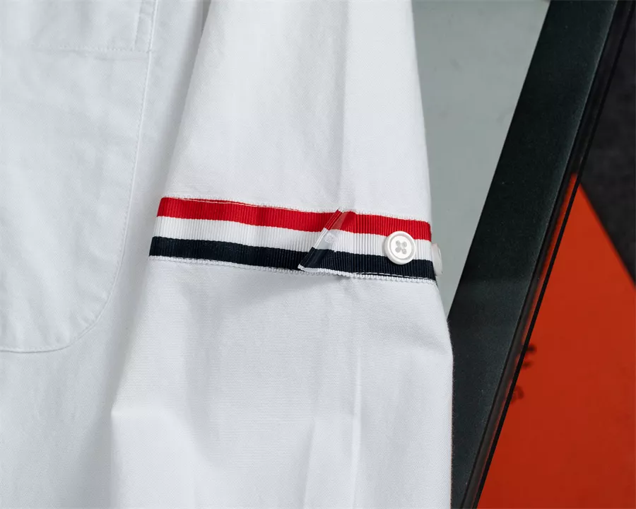 Fashionable 7259 Thom Browne TB Shirts Long Sleeved For Men