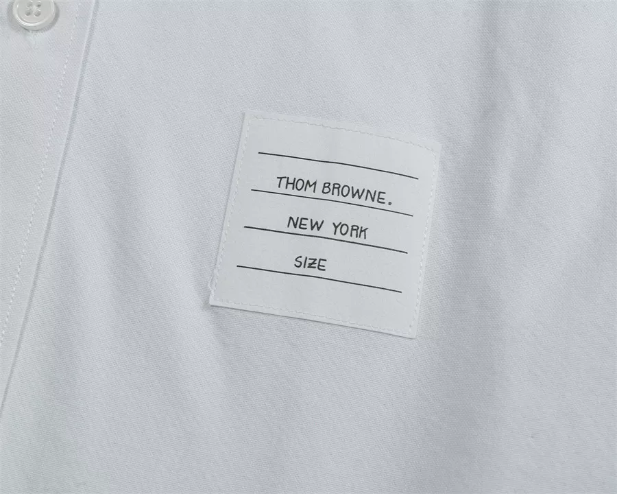 Fashionable 7259 Thom Browne TB Shirts Long Sleeved For Men