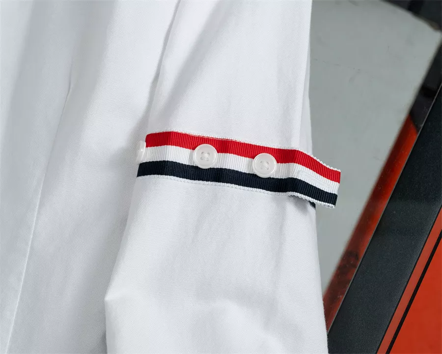 Fashionable 7259 Thom Browne TB Shirts Long Sleeved For Men