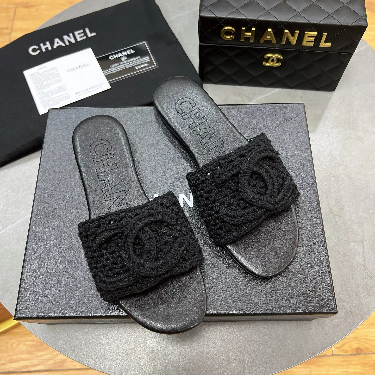 Fashionable 7702 Chanel Slippers For Women