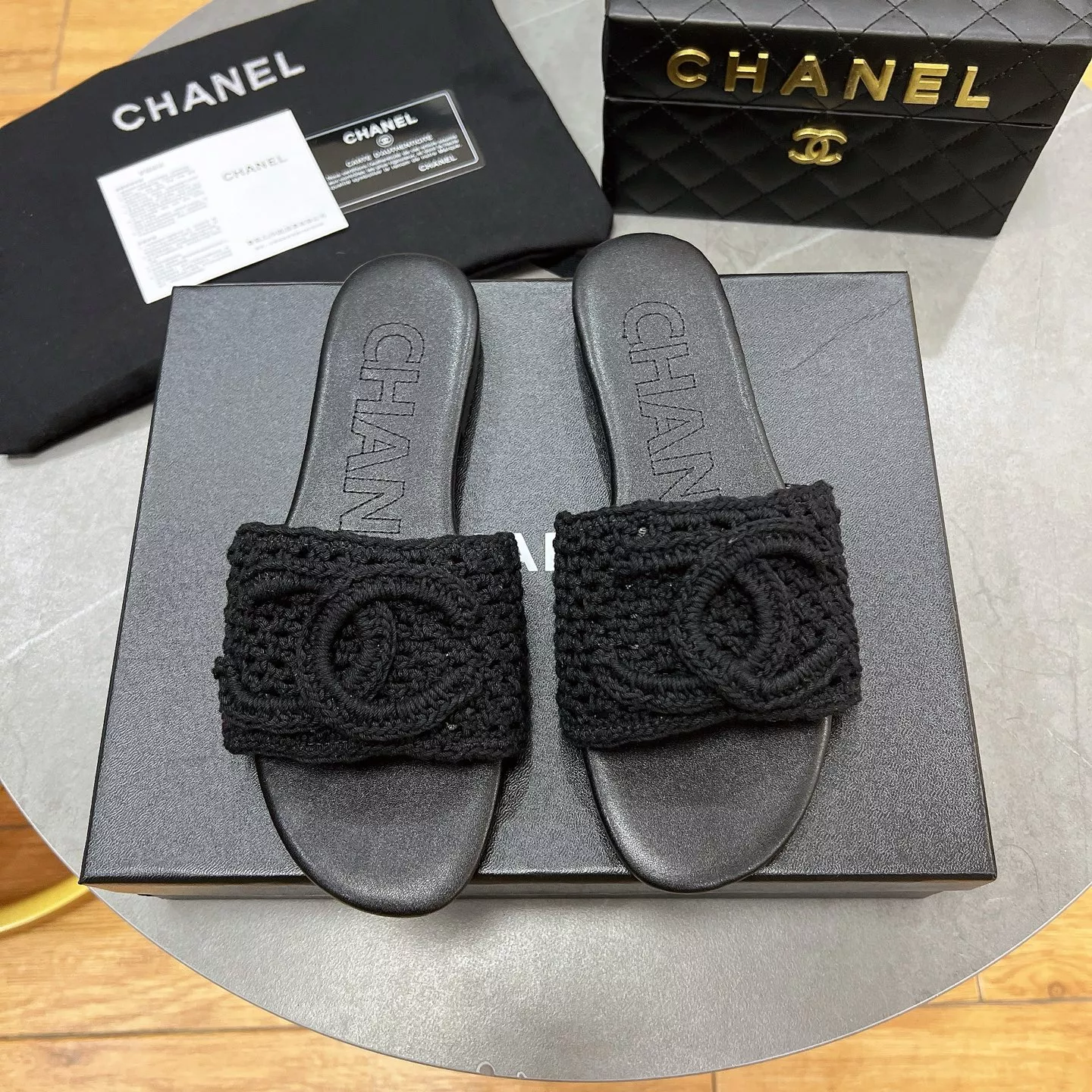Fashionable 7702 Chanel Slippers For Women
