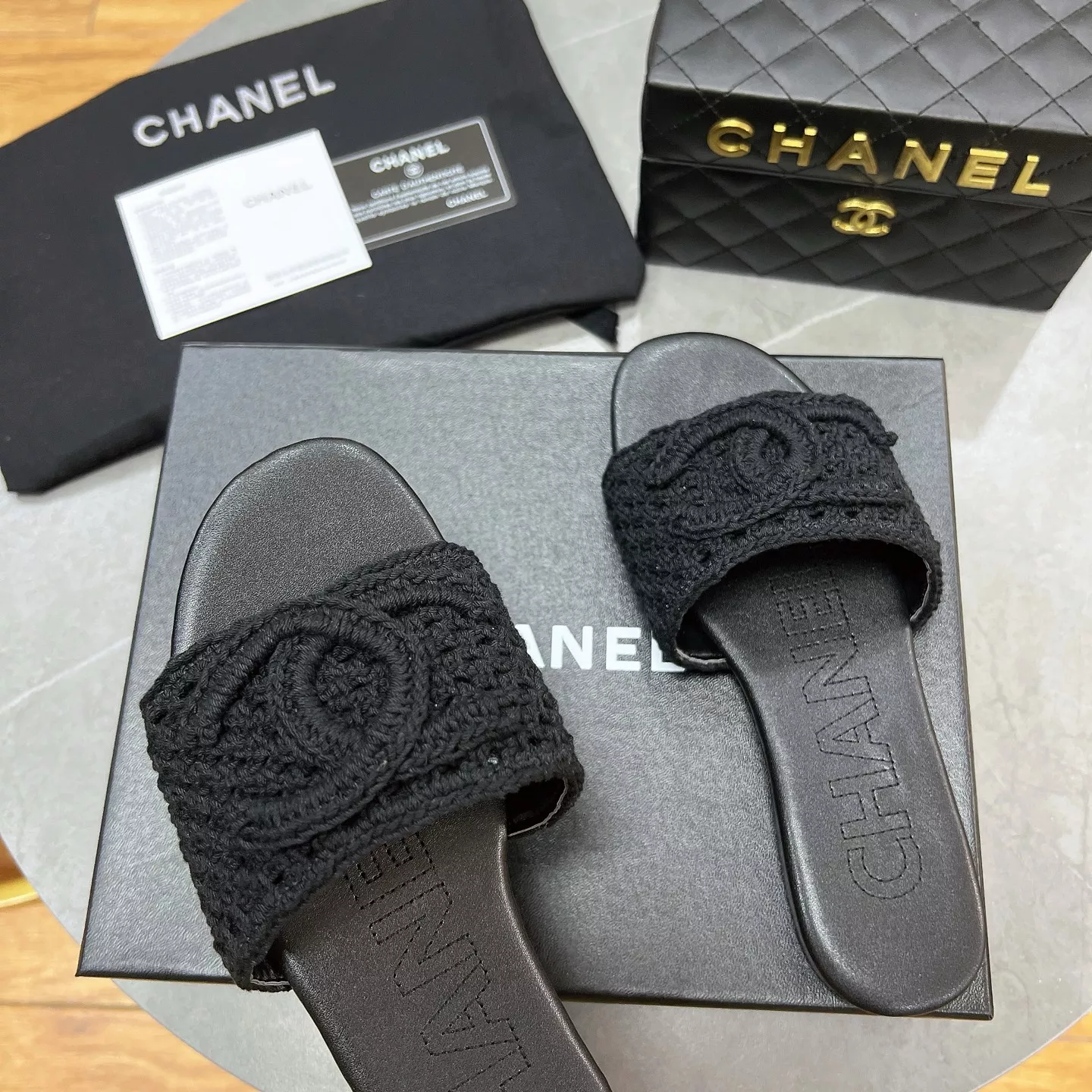 Fashionable 7702 Chanel Slippers For Women