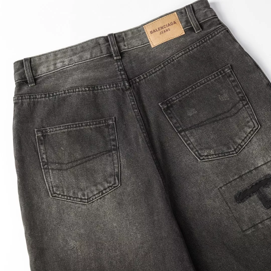 Fashionable 7838 Balenciaga Jeans For Unisex