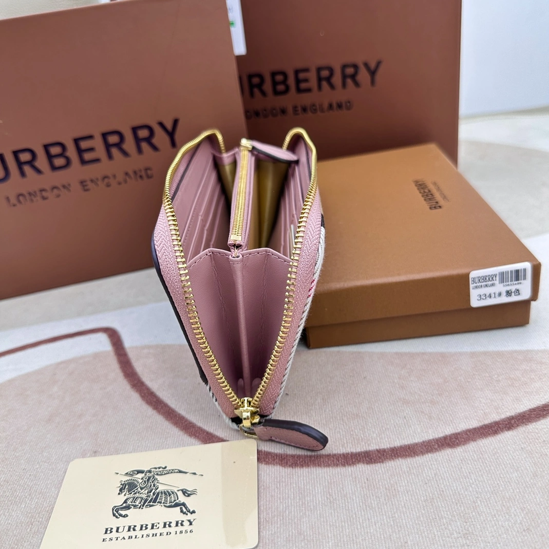 Fashionable 7867 Burberry AAA Quality Wallets For Women