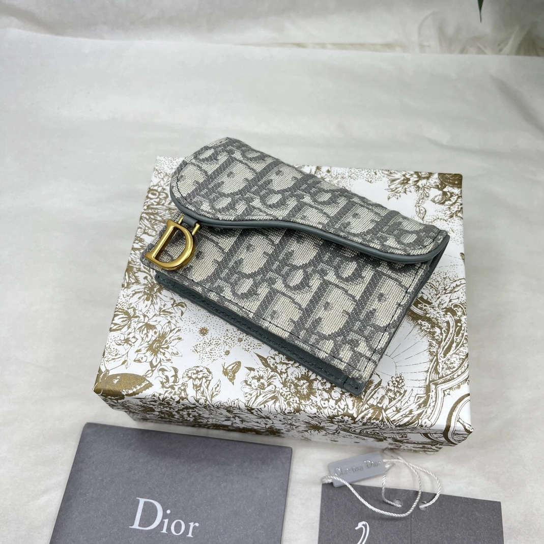 Fashionable 8468 Christian Dior AAA Quality Wallets For Unisex