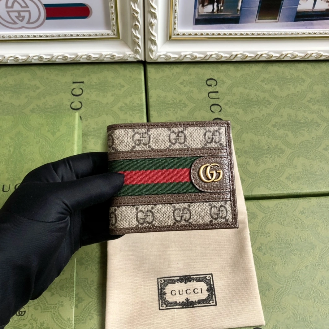 Fashionable 8484 Gucci AAA Quality Wallets