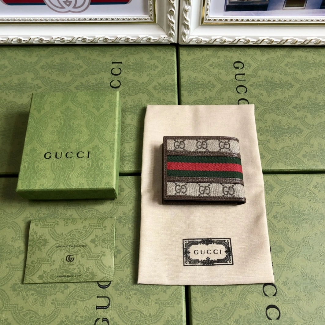 Fashionable 8484 Gucci AAA Quality Wallets