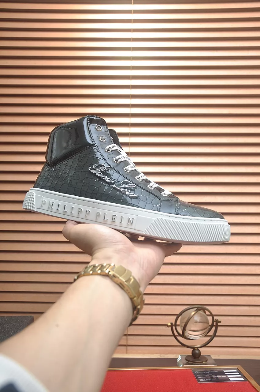Fashionable 8620 Philipp Plein PP High Tops Shoes For Men