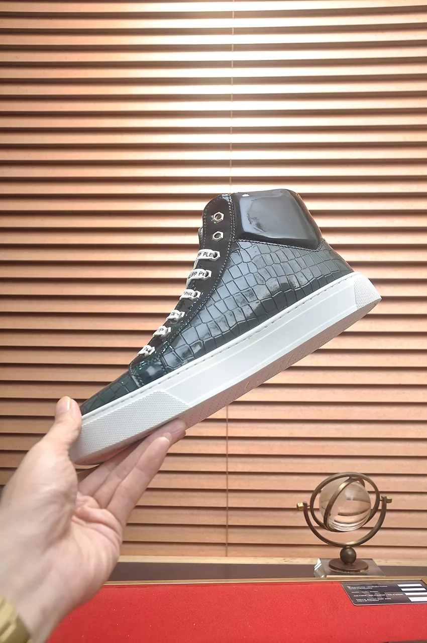 Fashionable 8620 Philipp Plein PP High Tops Shoes For Men