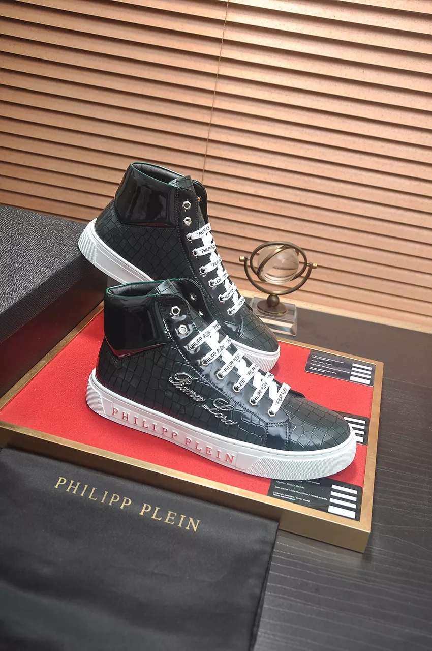 Fashionable 8620 Philipp Plein PP High Tops Shoes For Men